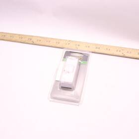 18000225 Defiant Wireless Battery Operated Doorbell Push Button White
