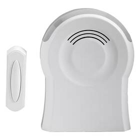 Defiant 313033012064 Wireless Battery Operated Tabletop Doorbell Kit With Led Strobe Light And Wirele