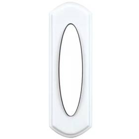 Defiant 313107272295 Wireless Battery Operated Doorbell Push Button White