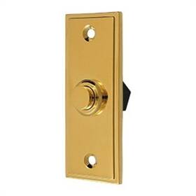 Bbs333cr003 Deltana Rectangular Contemporary Bell Button Lifetime