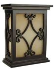 Ch1515-bk Design Doorbell 80377 Tea-stained Carved Hand Id Scroll Glass