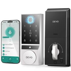 Devo 977520469102 G2 Fingerprint Smart Door Lock Keyless Entry App Control Sm