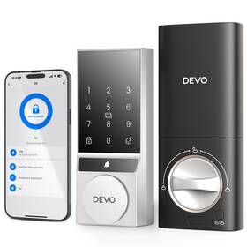 Devo 977520469225 G5 Smart Door Lock 5 In 1 Keyless Entry With Doorbell Built-