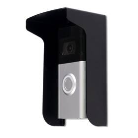 U80-inward Dgyezhao Outdoor Black Doorbell Rain Anti-glare Cover Steel Weather-blocking Camera C