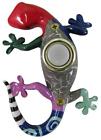 Dip-074 Companys Surface Mount Push Button Doorbell Painted Gecko Lizard Colorful