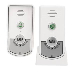 Gemer9dc4x1pfb2 Diydeg Intercom Doorbell Two Way Home Intercomunicador With 1000m Range And Rechargea
