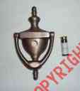 Dk06-110 Box Knocker Viewer 6 Antique Copper Door Decorlux