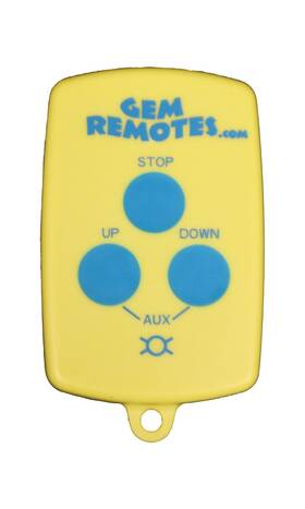 7240 Dock Solutions 796520269514 Gem Remotes Transmitter 3 Button Remote Wireless Lift Control For
