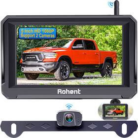 Dohonesbest 602191492161 Rohent R3 Hd 1080p Digital Wireless Backup Camera With 5ftft Monitor License Pl