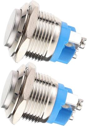 0hxnw54k12bkgb20b5i09wue Doitool 2pcs Wired Doorbell Button With Self-resetting Push Design Easy To Inst