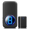 Door Chime Wireless Sensor Sanjie Entry With 55 Chimes 5