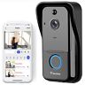 Doorbell Camera Wireless Wifi Video Ip6 Waterproof Battery