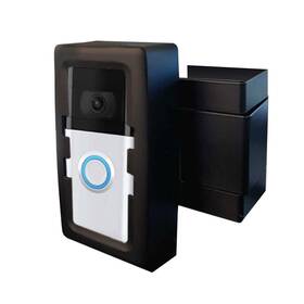 B08gg9nvsm Doorbellboa Anti-theft Video Doorbell Door Mount Ring Blink Arlo Eufy Black