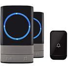 Doorbellq189 Imeaniy Wireless Doorbell Waterproof Chime With Push Button 705124370960
