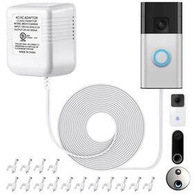 Aub095ytp5vs Dreyoo 24v Doorbell Transformer Adapter 22.96ft Long C Wire Compatib