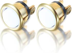 Dr-dreyoo-1044 Dreyoo 2 Pack Lighted Doorbell Button Replacement Easy To Install Wired Doorbel