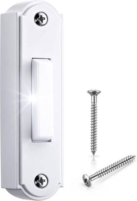Dr-dreyoo-2188 Dreyoo Metal Lighted Doorbell Button Heavy Duty Wired Door Bell Push Led
