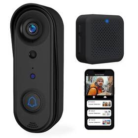 Eaula Videns 747783962100 Wireless Video Doorbell Camera With Indoor Chime Two-way Talk Hd Night Visi