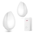 Ecody-2r Novete Ecody Wireless Doorbell With Led Light Door 608307594521