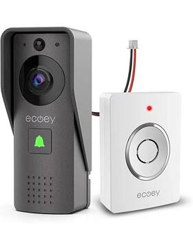 Gw1002 Ecoey Video Doorbell Camera Smart Wi-fi With Two-way Audio