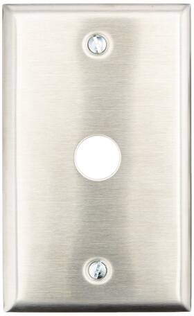 147-1 Edwards-signaling 782640221600 Push Button Mounting Plate Siliver