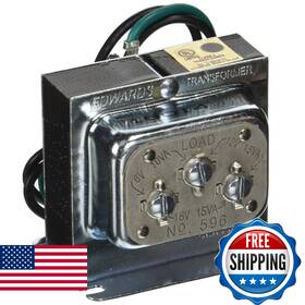 B001ukn268 Edwards-signaling 596 Class 2 Low Voltage Transformer Doorbell Chime