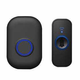Electronic Product 313031624634 Wireless Doorbell Door Bell Chimes Kit Alarm With 1 Plugin Receivers And Remot