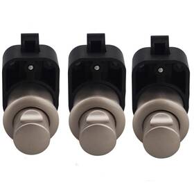 Rvsdwp03x Encell Set Of 3 Push Button Lock For Rv Motorhome Boat Cabinets Pearl Nickel