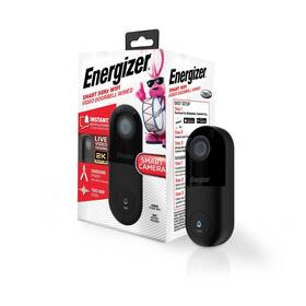 Energizer 805106872885 Smart 5ghz 2k Doorbell Wired Video Security Camera 2-way