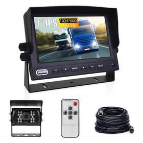 Enruigeok 768587466175 Backup Camera System Full Hd 1080p 7 Inch Monitor Reverse Waterproof 170°