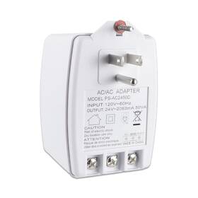 Ep-24v-2083ma Eplzon 24v 2083ma Plug In Thermostat And Doorbell Transformer 24 Volt White