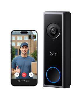 67e2948169c16d994e436c9a Eufy Security Video Doorbell C30 Battery Powered 2k Fhd 16 9 Expanded View Easy