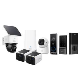 Eufy 744759222374 Whole Home Security Bundle Cameras Doorbell And Smart Lock No Fees