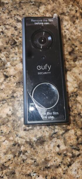 8210 Eufy Video Doorbell. Open Box But Unit Is Brand New Never Used
