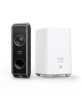 B099rx62sc Eufy Security Video Doorbell Dual 2k Hd Wireless Battery Homebase No Monthl