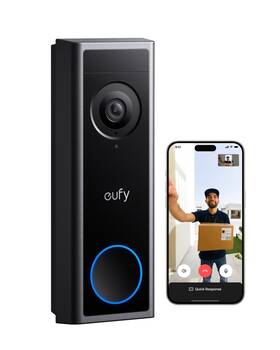 B0dyj6x6rr Eufy Security Video Doorbell Camera C31 2k Fhd Battery/wired Head-to-toe View