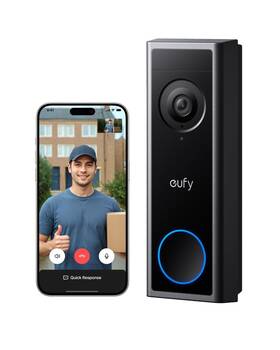 T8224 Eufy Security Video Doorbell C30 Battery Powered 2k Fhd 4 3 Expa... Fast Ship
