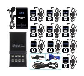 Atg-100t1t10r-c16 Exmax Atg-100t 195-230mhz Wireless Tour Guide System Voice Transmission Mi