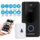 F6a1ec8e Floureon Wireless Video Doorbell Wifi Smart Chime With 712073241951