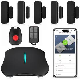 Rc531 Fansitc Wireless Home Security System With Google Assistant And Amazon Alexa