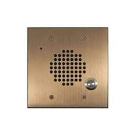 Dp28-nbzf Fas 796299337735 Doorbell Fon Dp28 Extra Door Station Masonry Box Mount Bronze