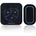 Fba1025 Wentop Wireless Doorbell Kit Ring Bell Adjustable Volume Operating With
