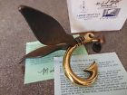 Mh2511 Fish Brass Trout Designs Large Door Fly Knocker Michael Healy Fishing