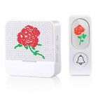Fk-d009 Crystal Espow Bling Wireless Doorbell Kit Diamante Home 608651793045