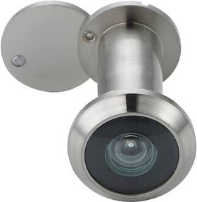 Dv14200sn Forliggio Peephole Front Door Viewer With Privacy Cover One-way 220 Degrees In Satin N