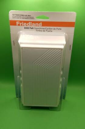 D203 Friedland 004100214671 Vintage Taft Doorchime Nos