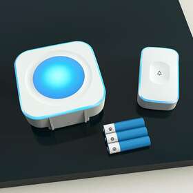 D-157-1t1dc Fuhongrui Wireless Doorbell Battery Operated Flashing Doorbells For Home 1200ft D