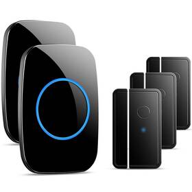 Full House 936657704333 Door Chime When Opens Fullhouse Sensor Wireless Entry Alarm With 1