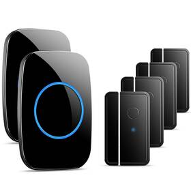 Full House 936657710693 Door Chime When Opens Fullhouse Sensor Wireless Entry Alarm With 1
