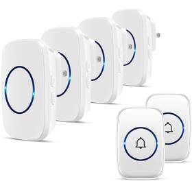 Full House 936657710747 Wireless Doorbell Fullhouse Waterproof Door Bell Kit Distinguish Front And Re